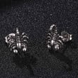 Stainless Steel Scorpion Stud Earring