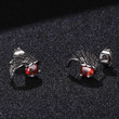 Feathers Earrings Retro Angel Wings Stud Earrings for Women
