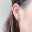 Trendy Hook Stud Earrings for Sensitive Ears Rock Unisex Ear Studs on Sale