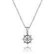New Nautical Jewelry Buying Boat Rudder Pendant Necklaces in Stainless Steel