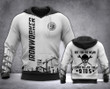 Ironworker Not For The Weak 3D all over printed hoodie WHJ