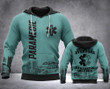 Paramedic Smile Back 3D all over printed hoodie WHJ