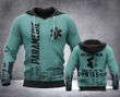 Paramedic Not For The Weak 3D all over printed hoodie WHJ