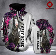 Gypsy horse 3D printed hoodie MGQ