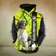 German Wirehaired Pointer 3D printed hoodie CAZ