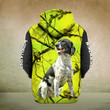 German Wirehaired Pointer 3D printed hoodie CAZ