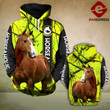 Horseaholic 3D printed hoodie CAZ