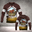 LDM CLYDESDALE HORSE HOODIE 3D PRINT OVER
