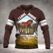 LDM CLYDESDALE HORSE HOODIE 3D PRINT OVER