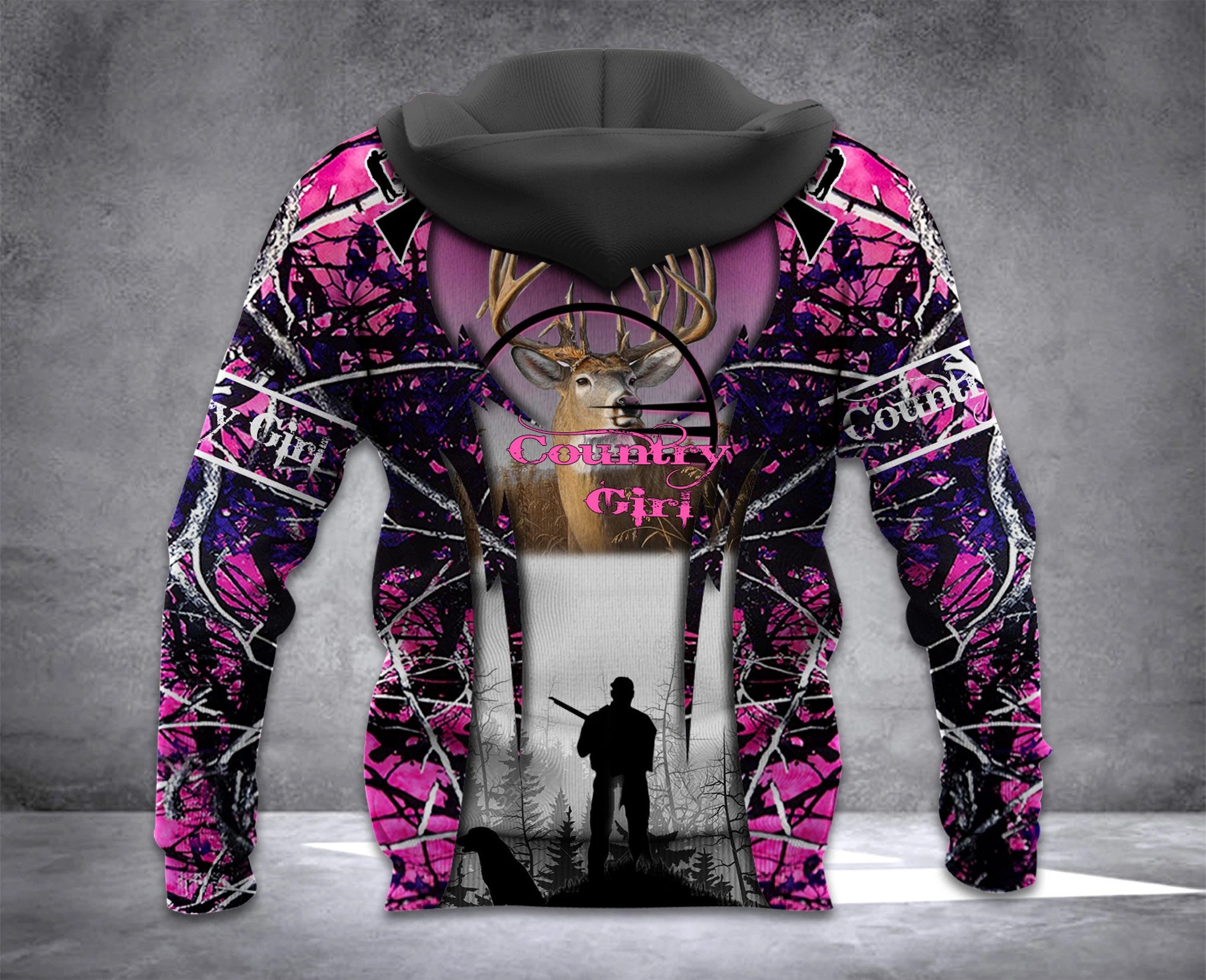 VH COUNTRY GIRL 3D ALL PRINT HOODIE