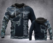 Warriors Pun 3D printed hoodie sbm