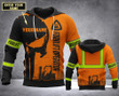 CUSTOMIZE Forklift operator MT 3D PRINT HOODIE