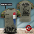 Customized Netherlands Veteran Tshirt 3D Print 290921PDT