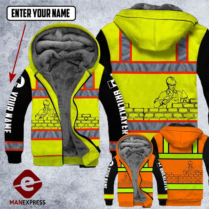 DH CUSTOMIZED CANADA BRICKLAYER SAFETY HOODIE ALL OVER PRINT V2
