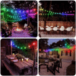 ELlight Outdoor String Lights 39Ft 100LED, Dream Color Christmas Lights