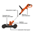 Black+Decker 3-In-1 Corded Lawn Mower, 12-Inch (BESTA512CM) Without Expert Assembly