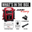 Clore Automotive Jump-N-Carry JNC770R 1700 Peak Amp Premium 12 Volt Jump Starter, Red