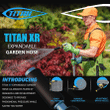 Titan 100 Ft Garden Hose, All New Expandable Water Hose With Triple Latex Core 3/4"