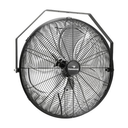 Tornado 20-Inch 4750CFM High Velocity Industrial Wall Fan, with 3 Speeds & 6 Ft. Cord, UL Safety Listed