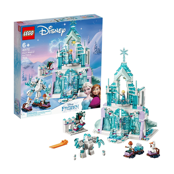 Lego Disney Frozen Elsa's Magical Ice Palace 43172 Toy Castle Building Kit