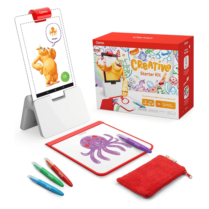 Osmo Creative Starter Kit For Fire Tablet 3 Educational Learning Games, Ages 5-10