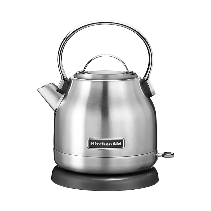 KitchenAid KEK1222SX 1.25-Liter Electric Kettle, Brushed Stainless Steel, Small