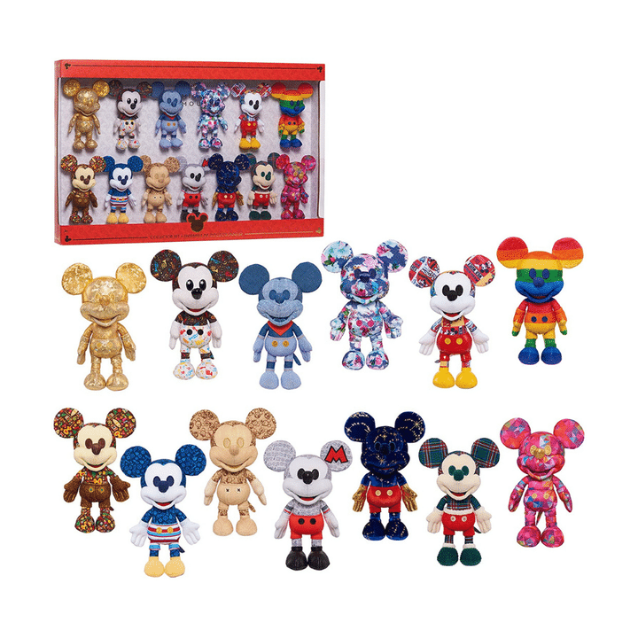Disney Mickey Mouse Collector Small Plush Set