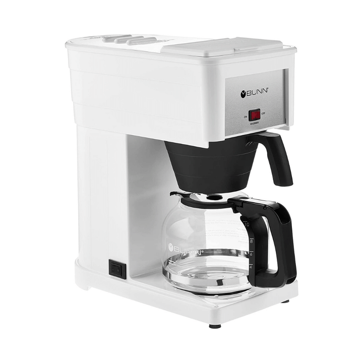Bunn GRW Velocity Brew 10-Cup Home Coffee Brewer, White