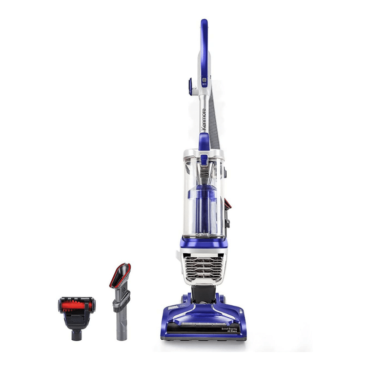 Kenmore DU5080 Bagless Upright Vacuum Lift Cleaner 2-Motor Power Suction, Navy