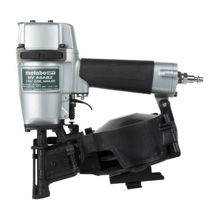 Metabo HPT Pneumatic, Coil Roofing Nails, From 7/8-Inch Up to 1-3/4-Inch, 16 Degree Magazine (NV45AB2)
