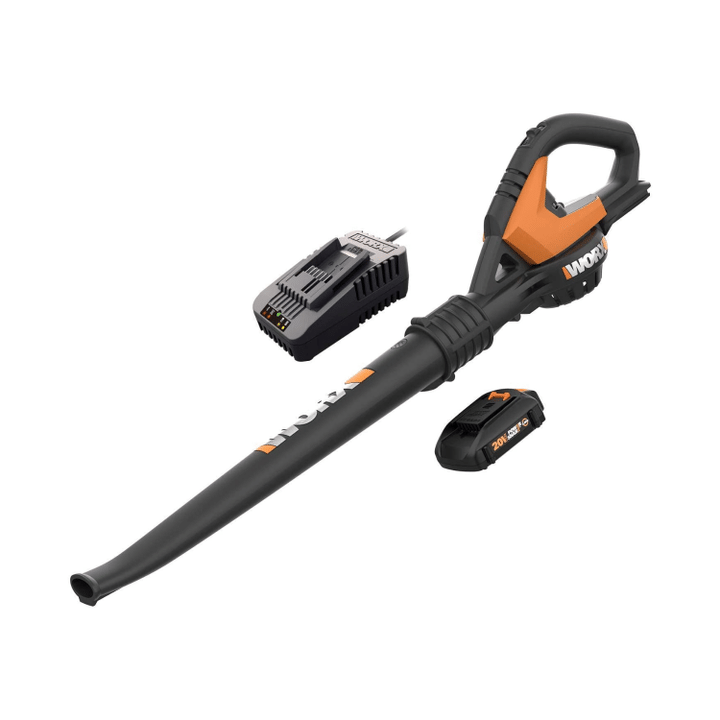 Worx WG545.6 20V 2.0Ah Cordless AIR Leaf Blower Battery And Charger Included