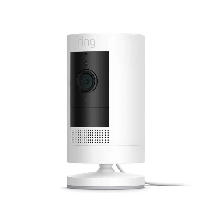 Ring Stick Up Cam Plug-In HD Security Camera With Two-Way Talk, Works with Alexa