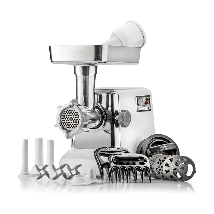 STX International Turboforce 3000 Heavy Duty 5-In-1 Size #12 No Foot Pedal Electric Meat Grinder