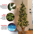 National Tree Company Pre-lit Artificial Christmas Tree, Crestwood Spruce