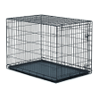 New World Pet Products Folding Metal Dog Crate, Single Door, 48 Inches