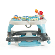 Storkcraft 3-In-1 Activity Walker And Rocker With Jumping Board And Feeding Tray, Blue/gray