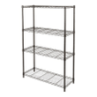 Amazon Basics 4-Shelf Adjustable, Heavy Duty Storage Shelving Unit, Black (36L x 14W x 54H)