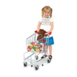 Melissa & Doug Toy Shopping Cart with Sturdy Metal Frame