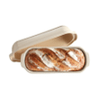 Emile Henry Italian 13.4 x 5.3 inches, Linen Bread Baker