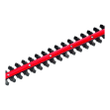 Trimmerplus TPH720 22-Inch Dual Hedger Attachment Capable String Trimmers, Black And Red