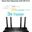 Tp-Link Wifi 6 Ax3000 Smart Wifi Router (Archer Ax50)