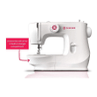Singer MX60 Sewing Machine With Accessory Kit & Foot Pedal, White