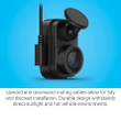 Garmin Dash Cam Mini 2, Tiny Size, 1080p And 140-Degree FOV, Voice Control, Black