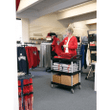 Rubbermaid Heavy Duty 3-Shelf Rolling Service 200 lbs Capacity