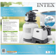 Intex 26645EG Krystal Clear Sand Filter Pump for Above Ground Pools, 12-Inch