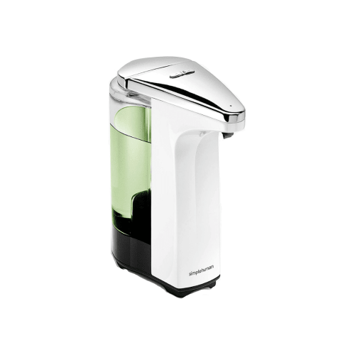 Simplehuman 8 Oz. Touch-Free Sensor Liquid Soap Pump Dispenser With Soap Sample