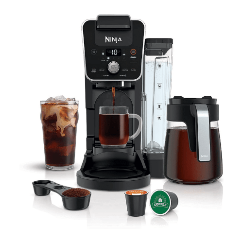 Ninja CFP201 DualBrew System 12-Cup Coffee Maker, 3 Brew Styles, Black