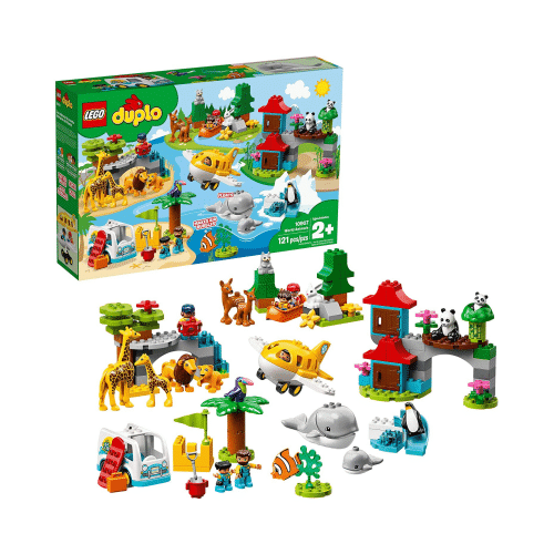 Lego DUPLO 10907 Town World Animals (121 Pieces)