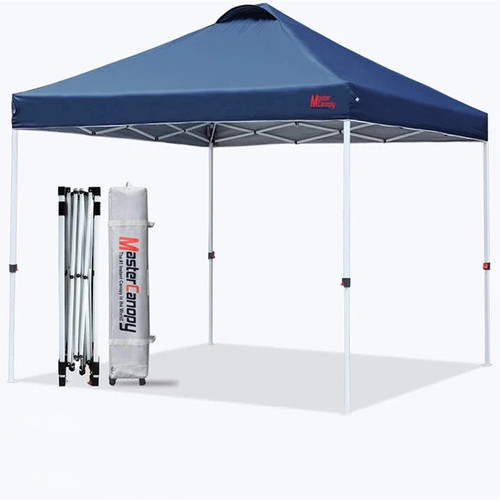 Mastercanopy Pop-up Canopy Tent Commercial Instant Canopy With Wheeled Bag, 10"x10"