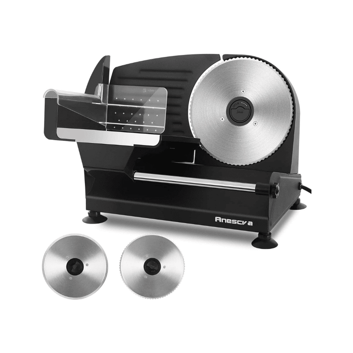 Anescra Meat Slicer, 200W Electric Deli Food Slicer-Toolcent®